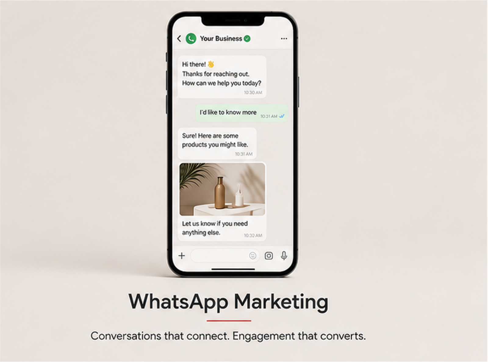 Home whatsapp marketing service