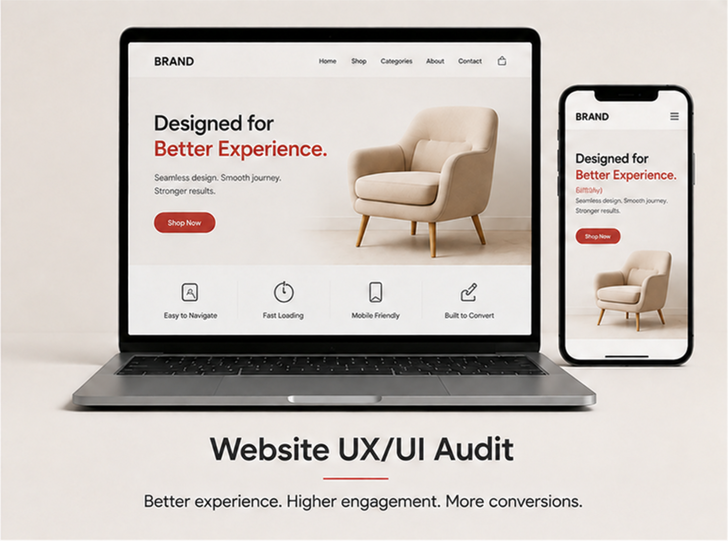 Home website ux:ui audit